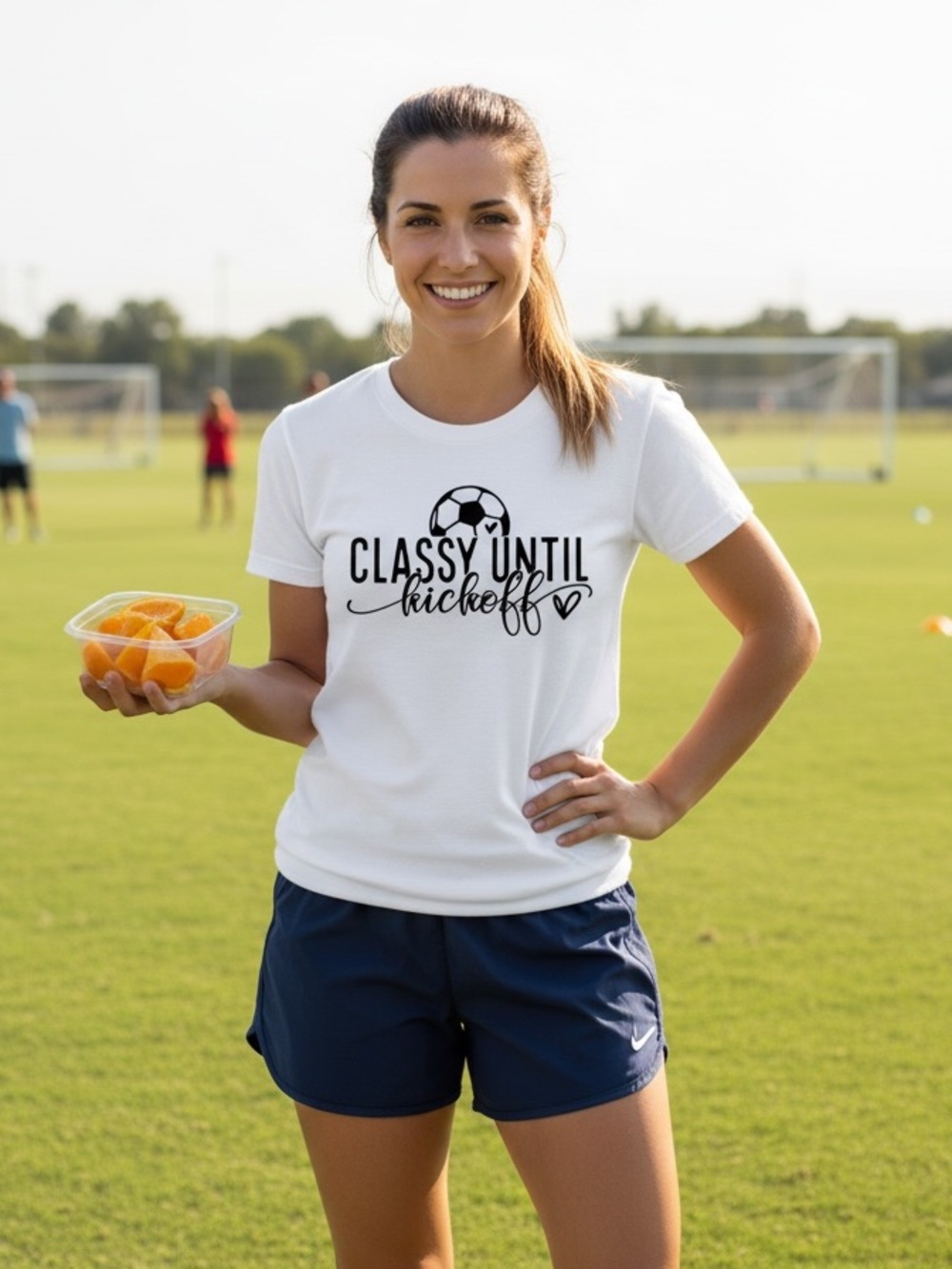 Soccer Classy Until Kickoff Shirt - Picture 2 of 4